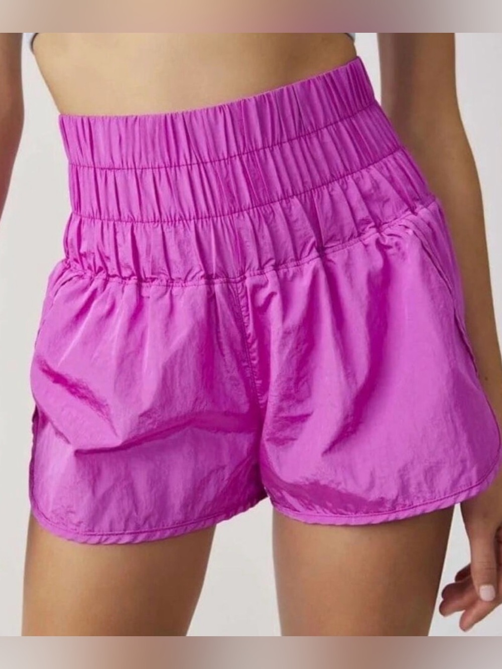 💖 Free People Movement The Way Home Shorts Size Medium Vibrant‎ Pink